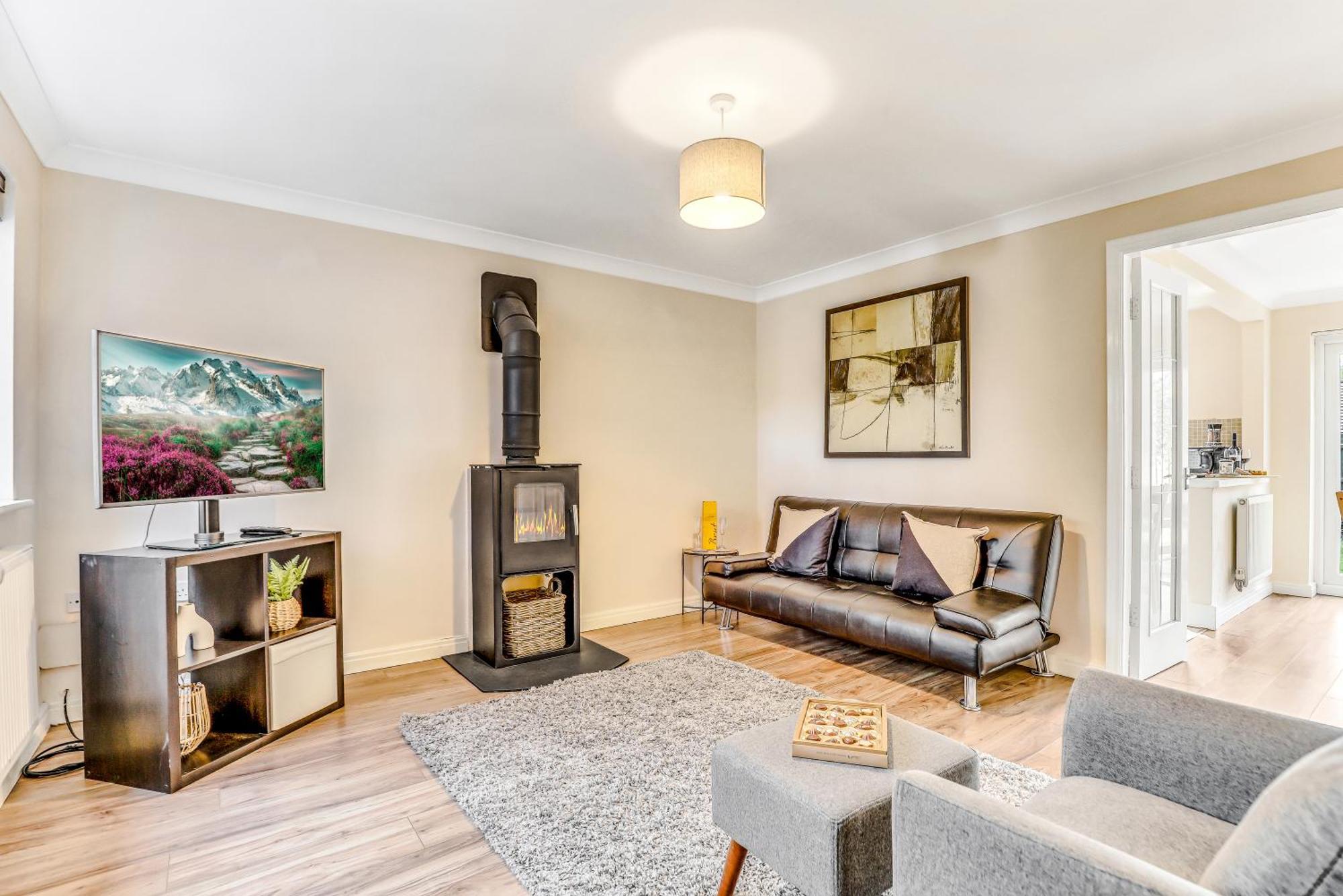 Silver Stag Properties, 3 Bedroom W Parking And Garden Smisby Экстерьер фото